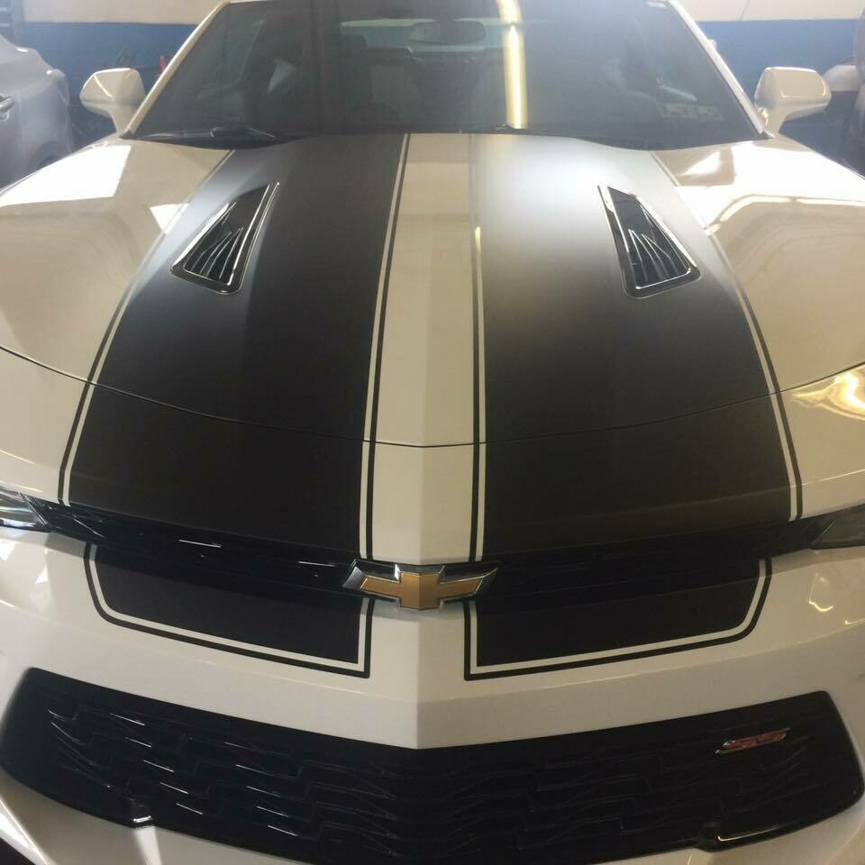 2016 - 2018 Camaro SS Coupe Factory Style Rally Stripes