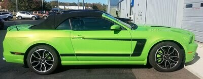 2012 Mustang Factory Style BOSS 302 Style Side Stripes