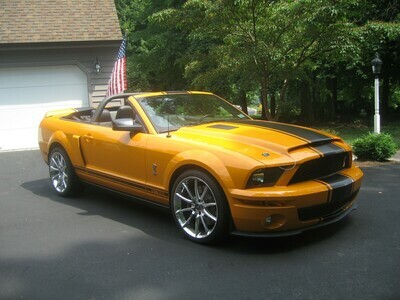 2005 - 2009 Ford Mustang Super Snake Style Stripe Kit 2005 - 2009 Ford Mustang Super Snake Style Stripe Kit