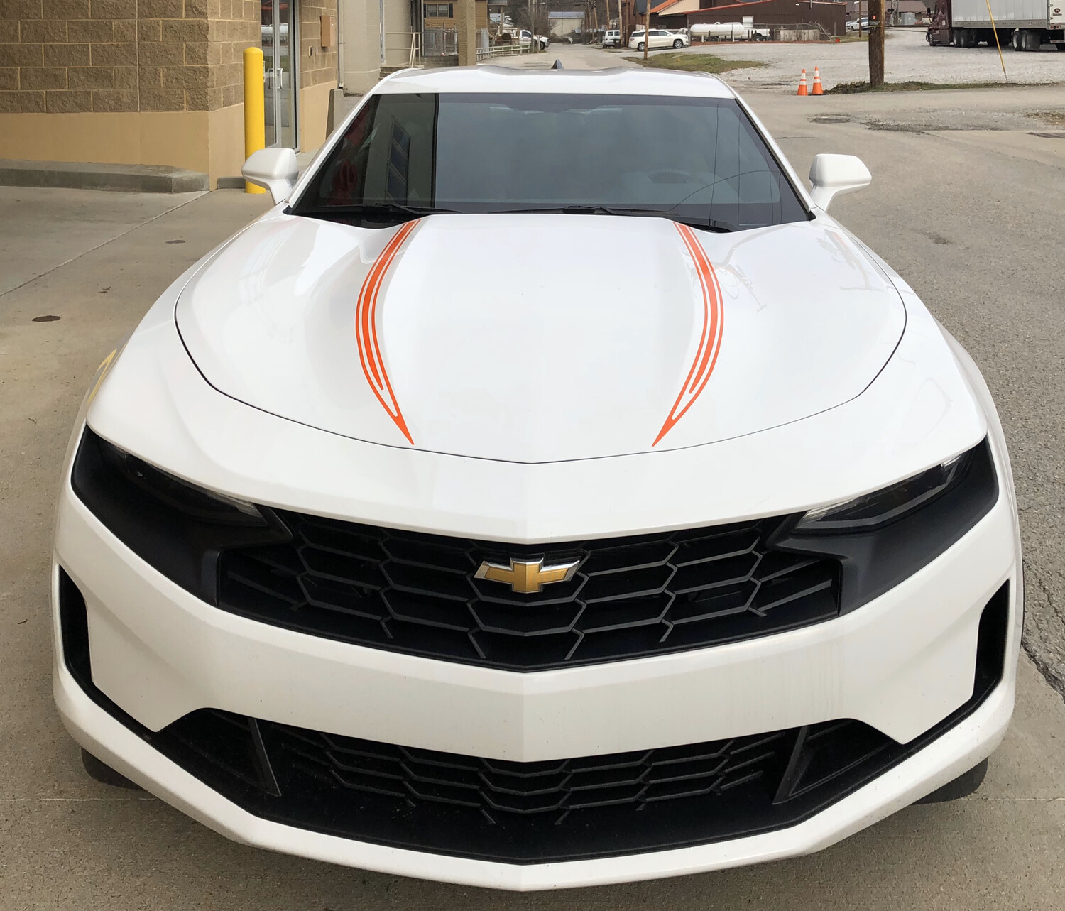 2019 - UP Camaro SS RS LT1 LT Hood Spear Graphics