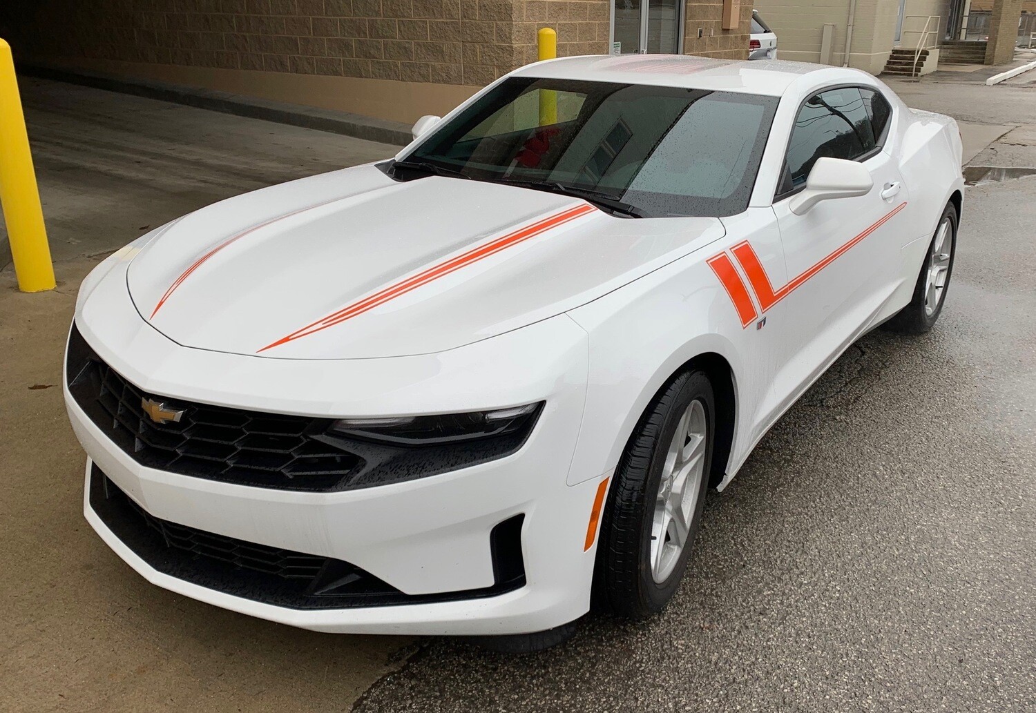 2010 - Up Camaro Side Accent Hash Stripe Graphics