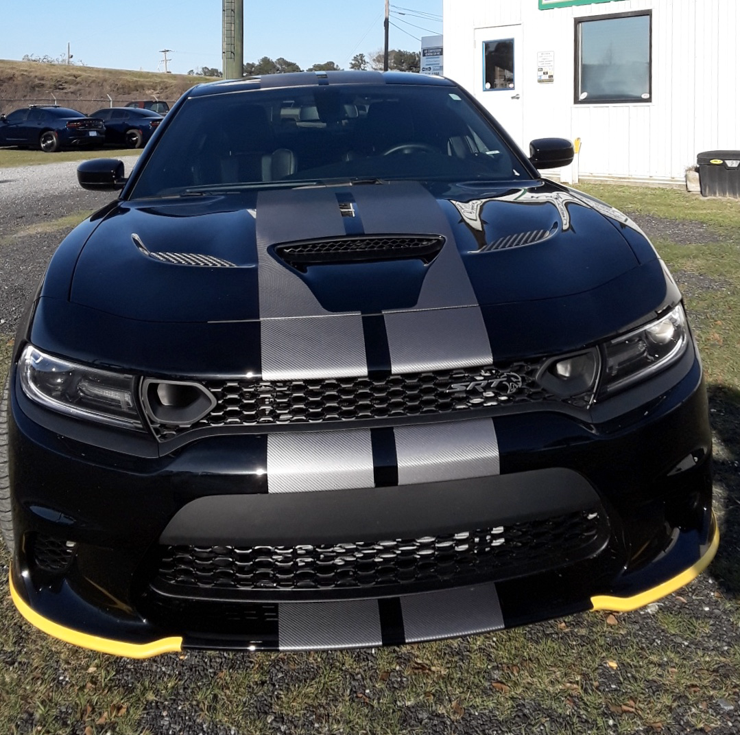 2015 Up Charger Hellcat SRT Scat Pack Rally Stripes