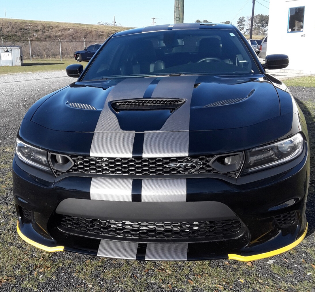 2015 - Up Dodge Charger SRT Hellcat Scat Pack RT GT Factory Style Rally Stripe Kit