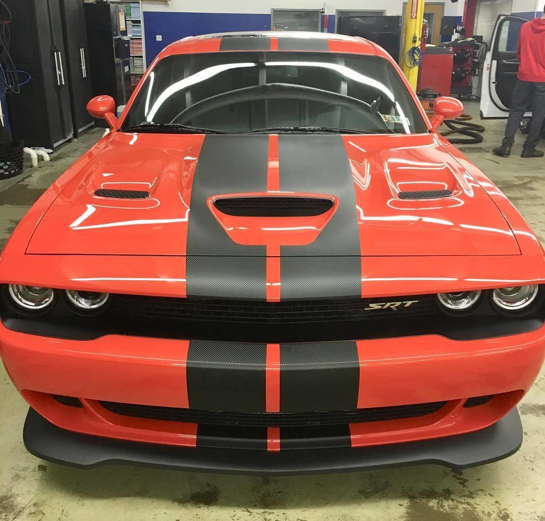 2019 - Up Challenger RT Scat Pack GT Rally Stripe Kit