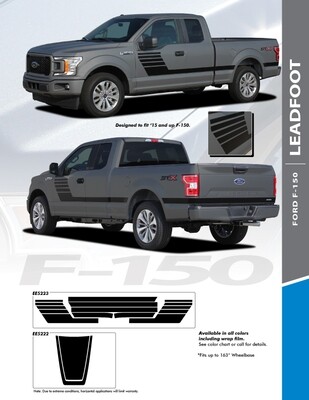 2015 - Up Ford F150 Leadfoot Hood Only Graphics