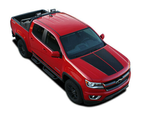 2015 - 2022 Chevy Colorado Summit Hood Graphics