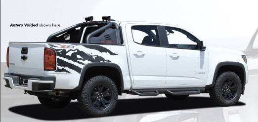 2015 - 2022 Chevy Colorado Antero Side Bed Graphics