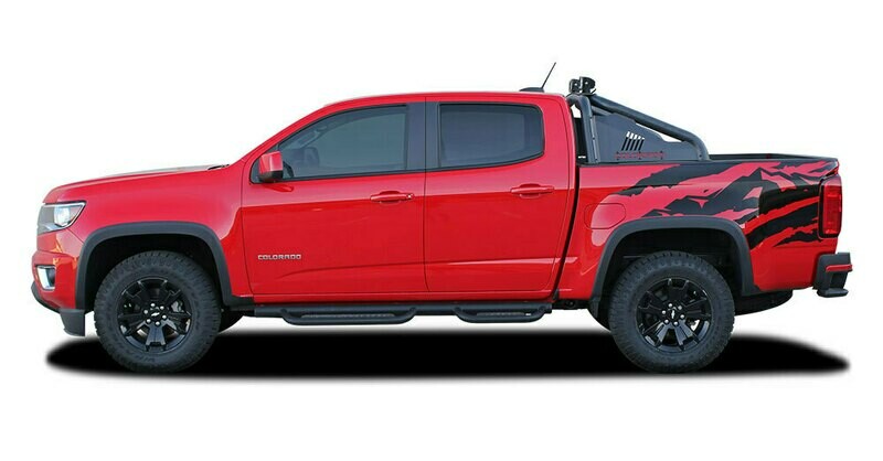 2015 - 2022 Chevy Colorado Antero Side Bed Graphics