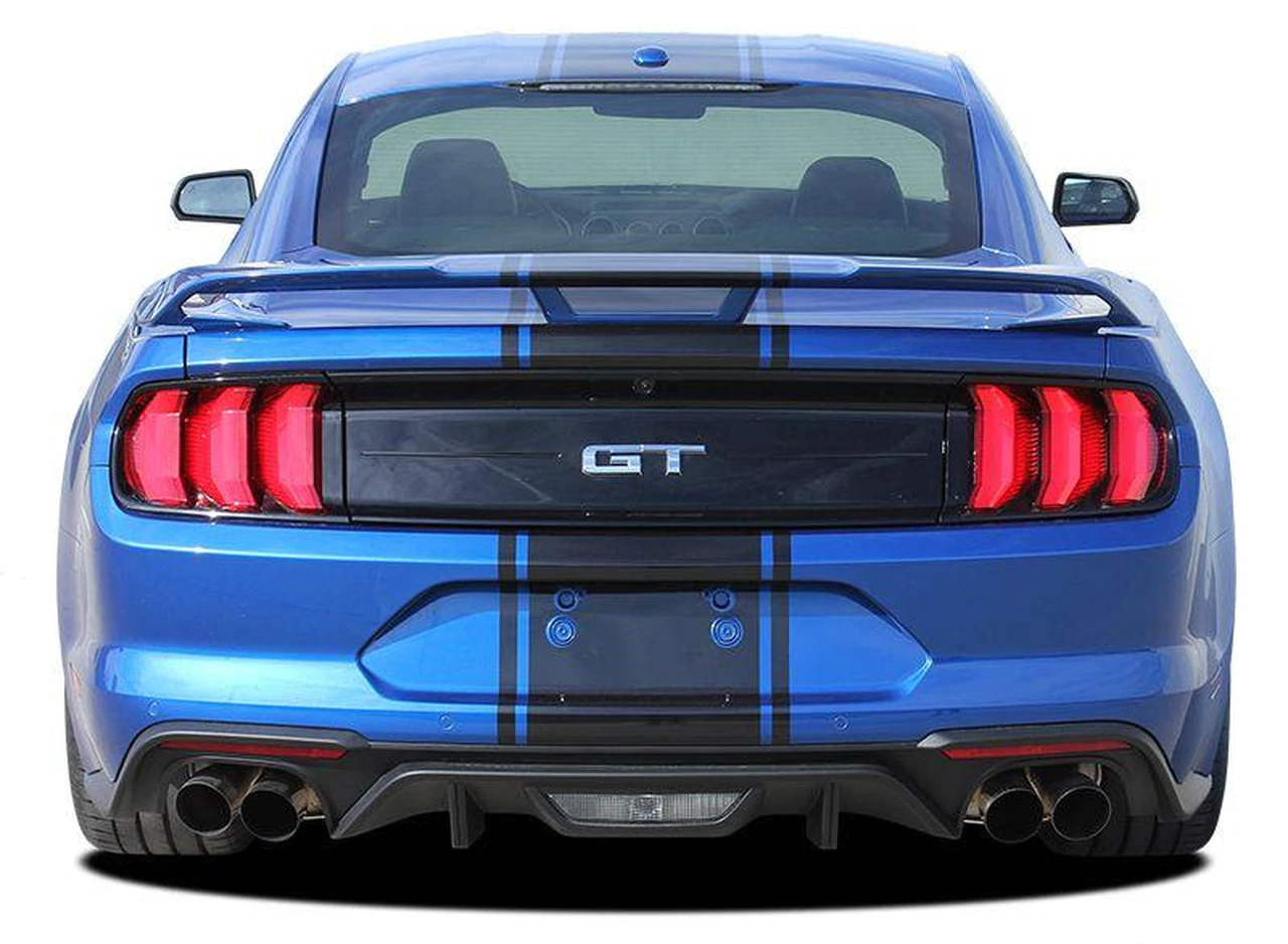 2018 - 2023 MUSTANG HYPER CENTER RALLY STRIPES