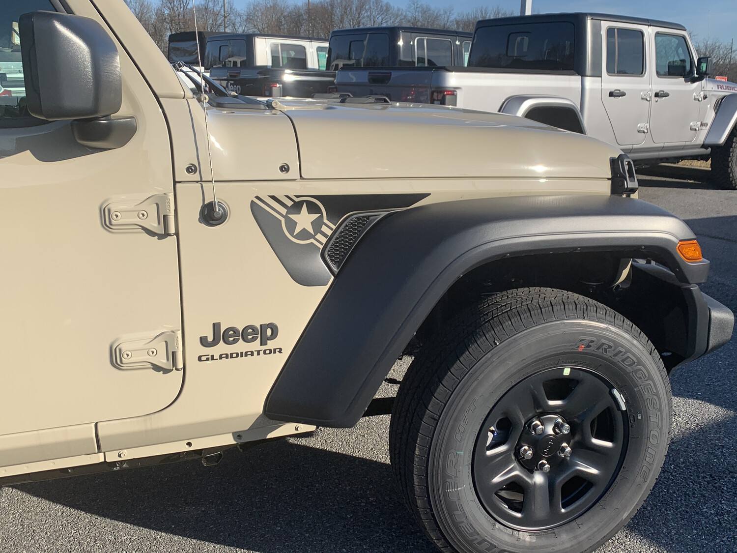2018 - up Jeep Gladiator JT Wrangler JL JLU Gravity Style Fender Vent Blackout Vinyl Graphics