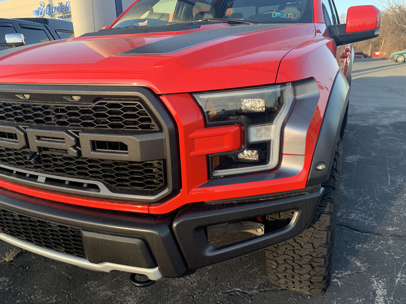 2017 - 2020 Ford F150/ Raptor Headlight and Taillight Accent Graphics 