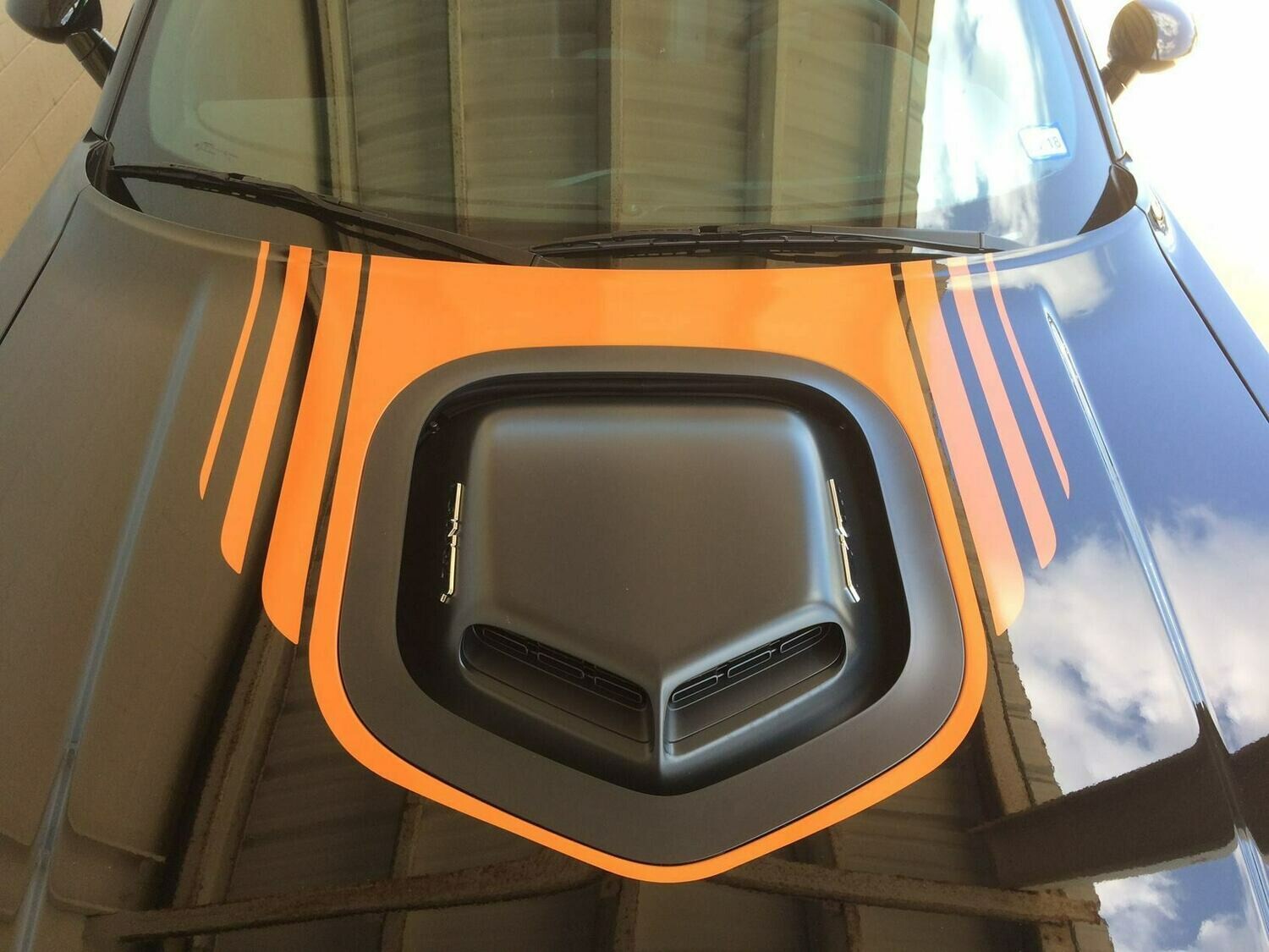 2014 - Up Dodge Challenger Shaker Full Stripe Kit