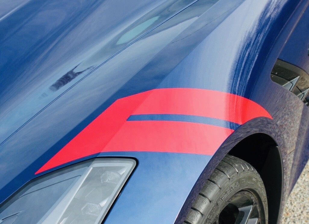 Chevy Corvette C7 Hashmark Graphics