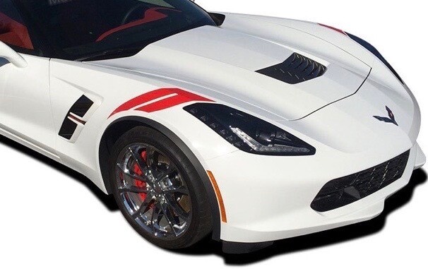 Chevy Corvette C7 Hashmark Graphics