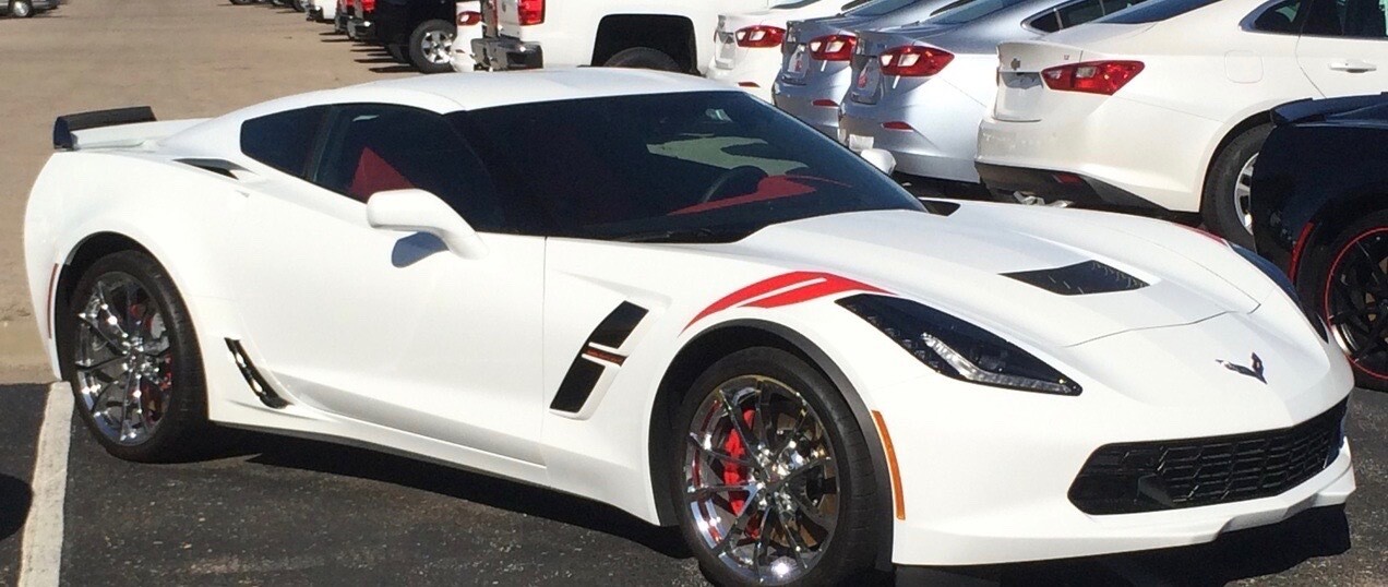 Chevy Corvette C7 Hashmark Graphics