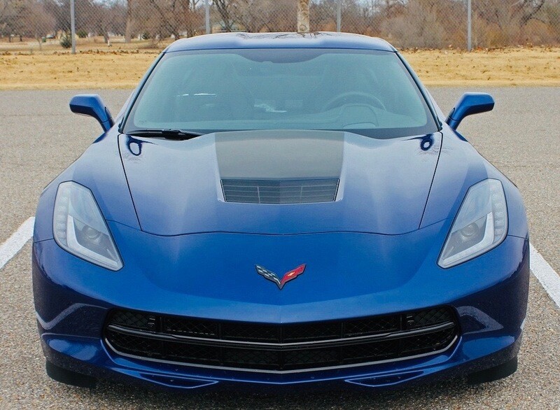 Chevy Corvette Stingray C7 Hood Graphics