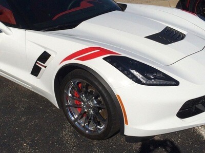 Chevy Corvette C7 Hashmark Graphics