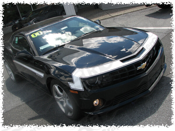 2010 - 2015 Chevrolet Camaro 68' Style Nose/ Fascia Accent Stripe