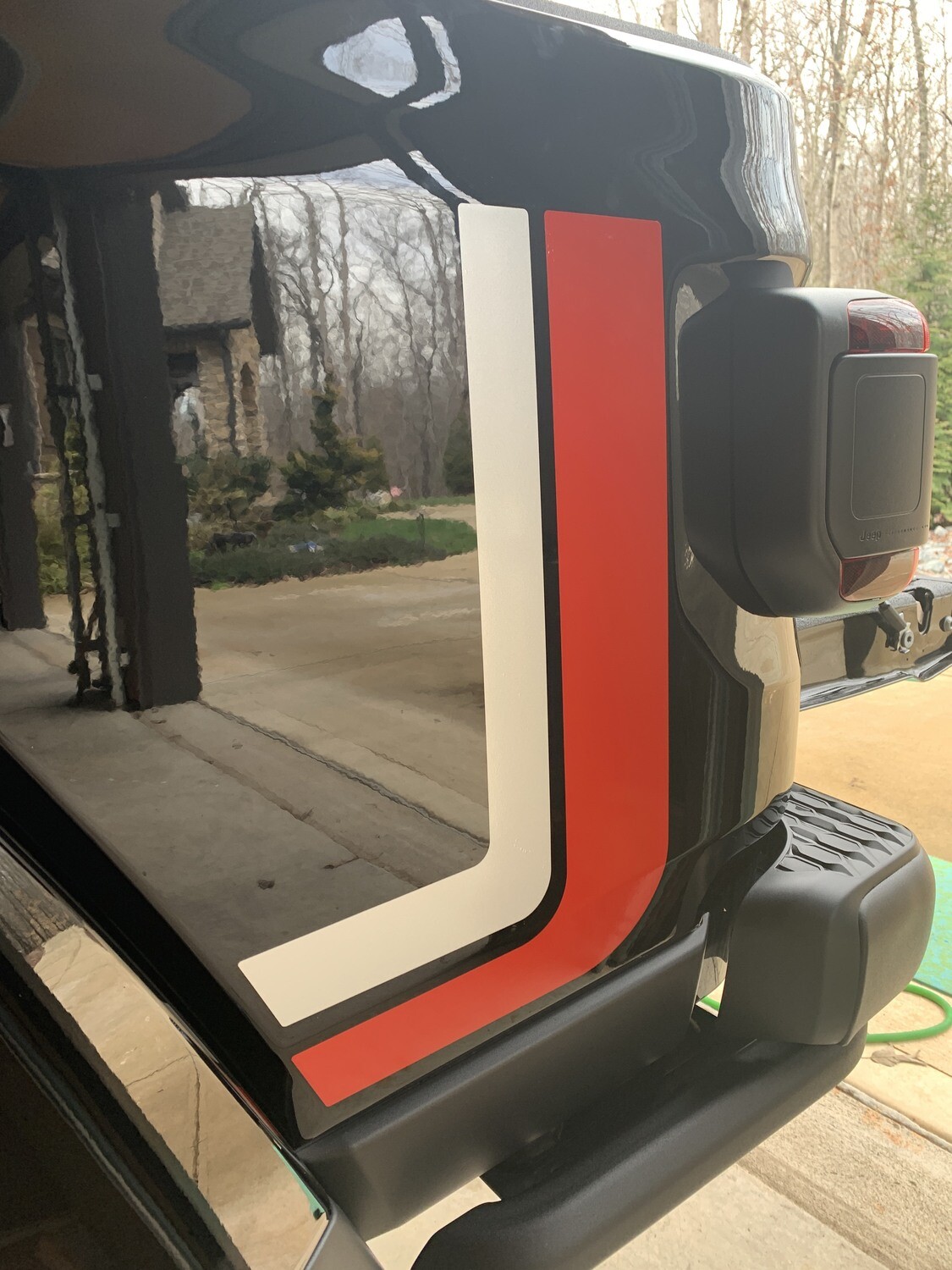 2020 & Up Jeep Gladiator Retro Scrambler Style #1 Side Stripes