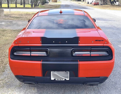 2008 - Up Dodge Challenger Super Stripe Center Rally Stripe Kit