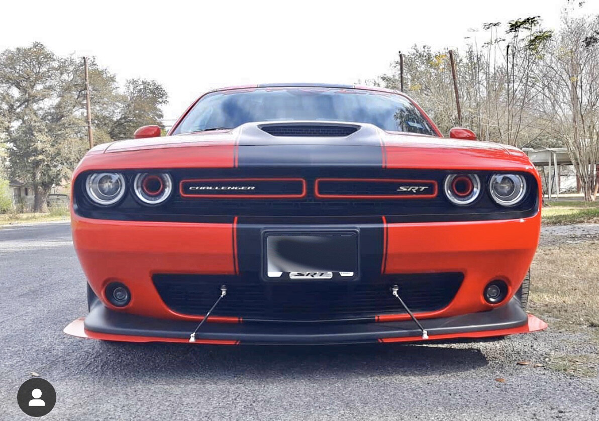 2008 - Up Dodge Challenger Super Stripe Center Rally Stripe Kit