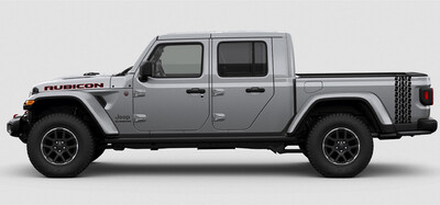 Jeep Gladiator JT Mud Tire Bumble Bee Style Tail Stripe Vinyl Graphics