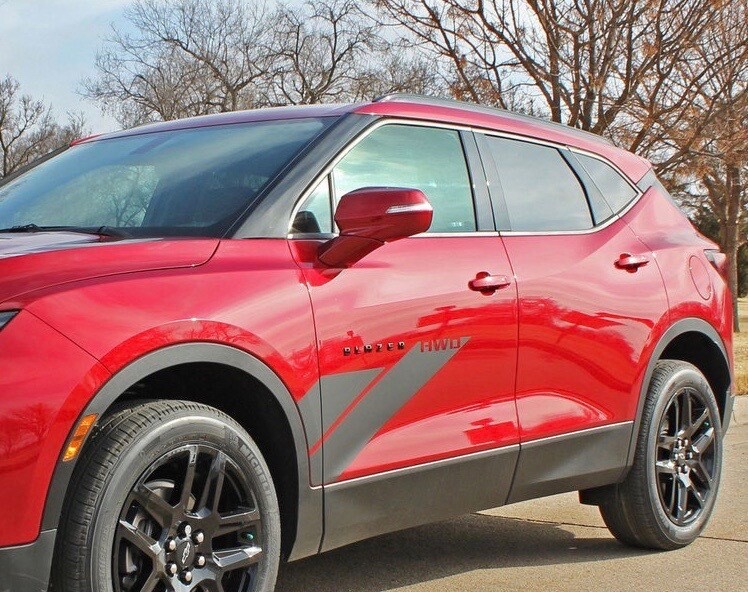 2019 - Up Chevy Blazer "Sidekick" Side Graphics