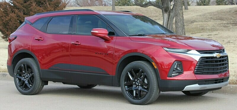 2019 - Up Chevy Blazer "Blaze" Side Graphics
