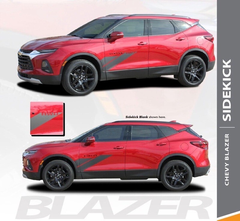 2019 - Up Chevy Blazer "Sidekick" Side Graphics