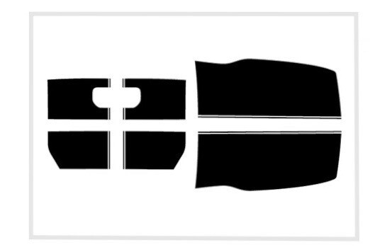 2019 - Up Silverado 1500 "Bow Rally" Stripes