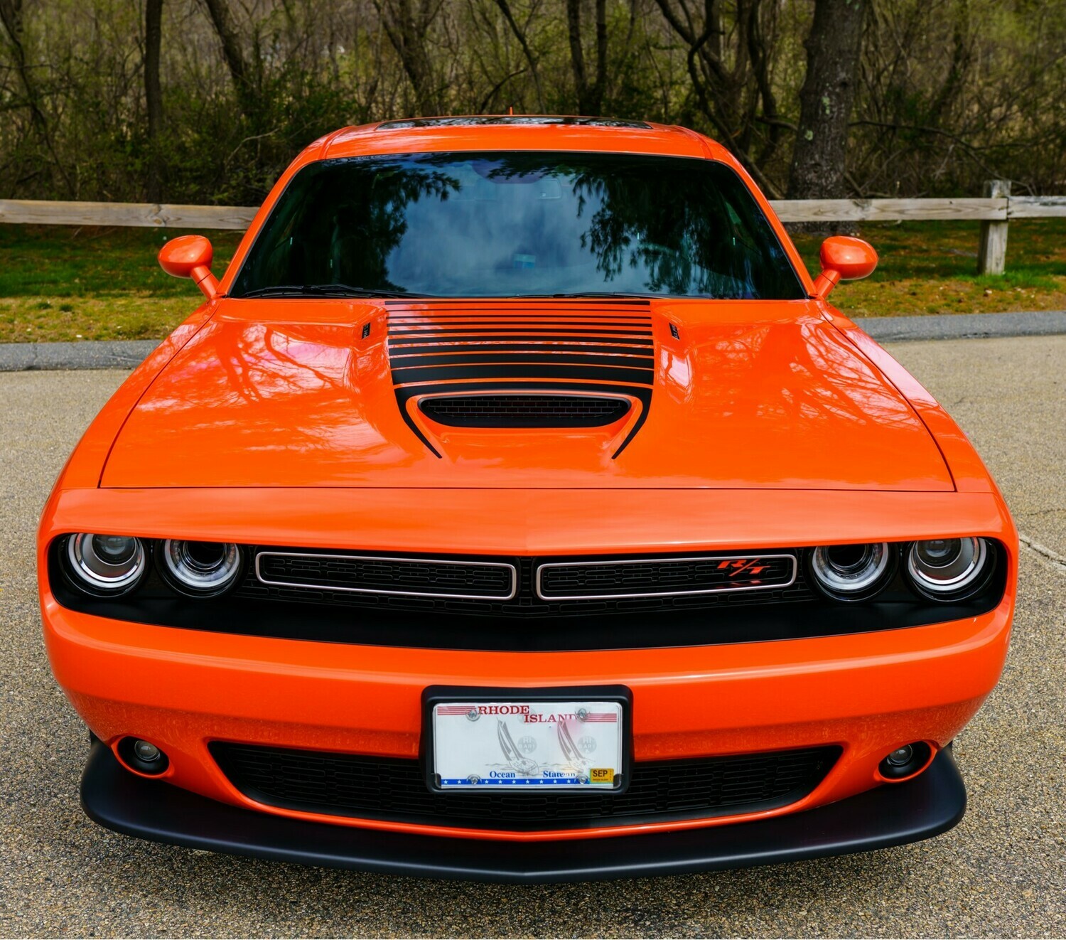 2015 - up Dodge Challenger SRT Hellcat Scat Pack RT GT Hood Blackout Graphics