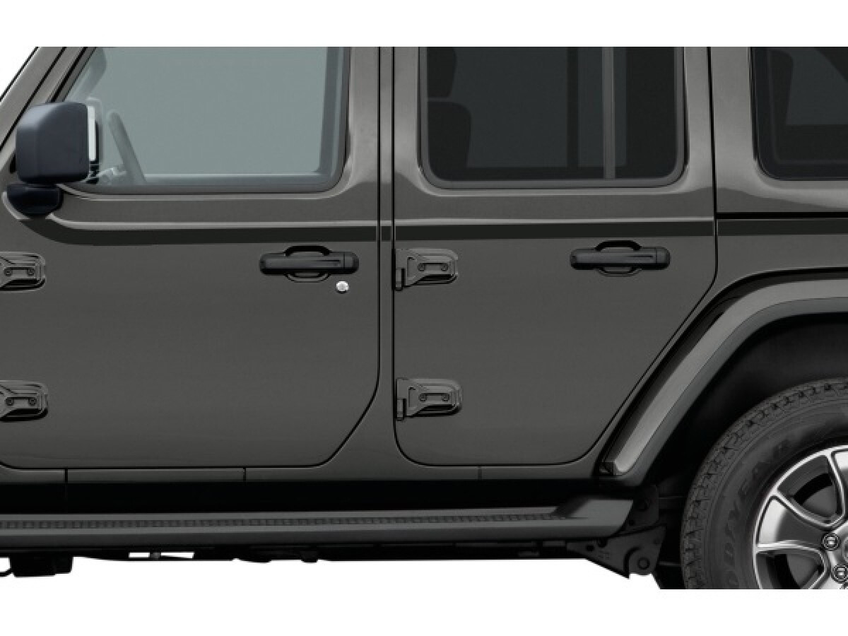2018 - UP Jeep Wrangler JL 4 Door JLU Upper Body Side Stripes