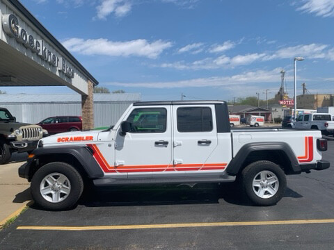 2020 & Up Jeep Gladiator Retro Scrambler Style #1 Side Stripes