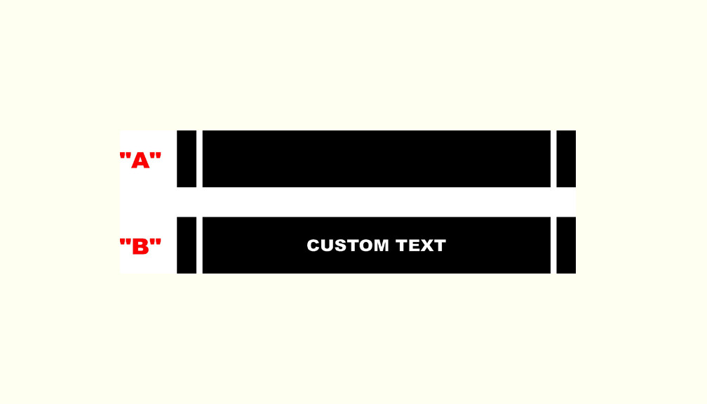 2020 - Up Jeep Gladiator JT Tailgate Blackout Vinyl Graphics