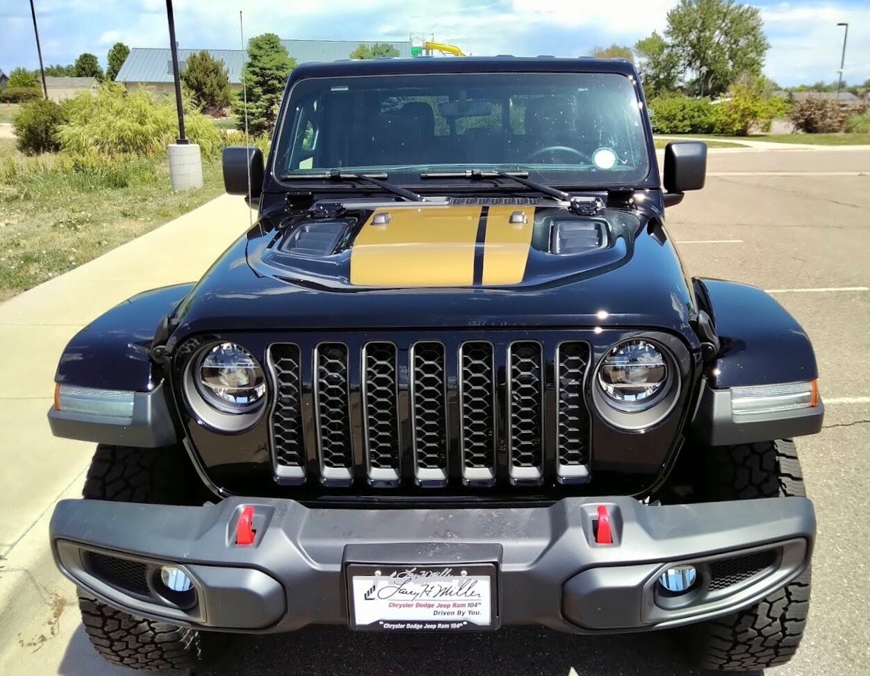 2020 & Up Jeep Gladiator Retro Scrambler Style #1 Side Stripes