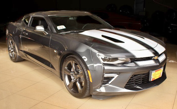 2016 - 2018 Camaro SS Coupe Factory Style Rally Stripes