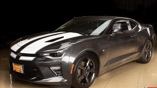 2016 - 2018 Camaro SS Coupe Factory Style Rally Stripes