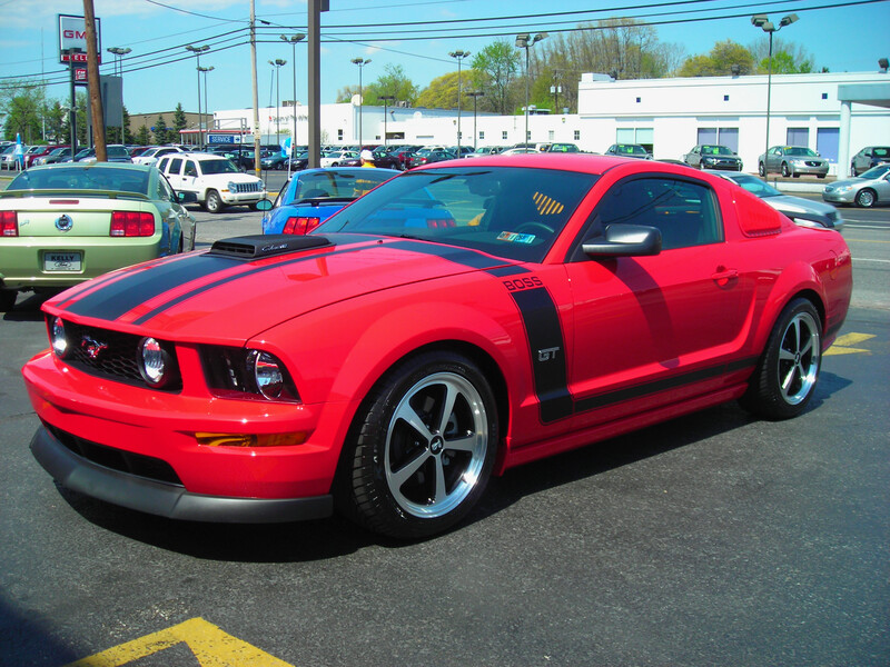 2005 - 2009 Mustang Boss Style Hood/Side Stripe Kit