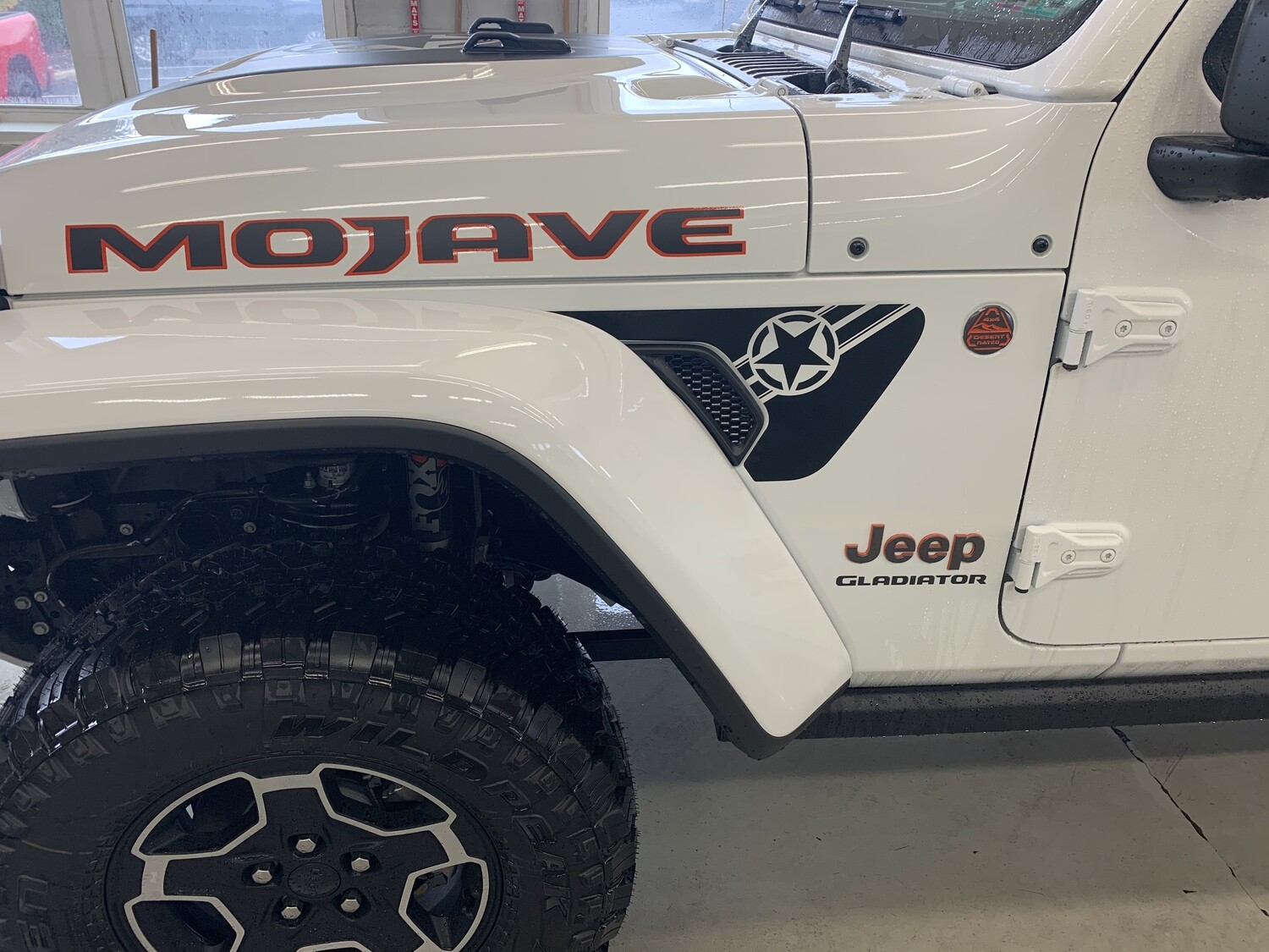 2018 - up Jeep Gladiator JT Wrangler JL JLU Gravity Style Fender Vent Blackout Vinyl Graphics