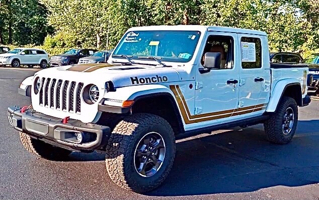 2020 & Up Jeep Gladiator Retro Scrambler Style #1 Side Stripes