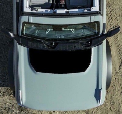 2021-up Ford Bronco Hood Blackout Graphics Kit 2021-up Ford Bronco Hood Blackout Graphics Kit