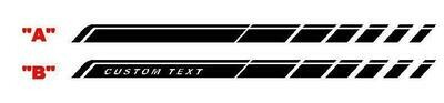 2021-up Ford Bronco Rocker Stripe Side Graphics Kit #3