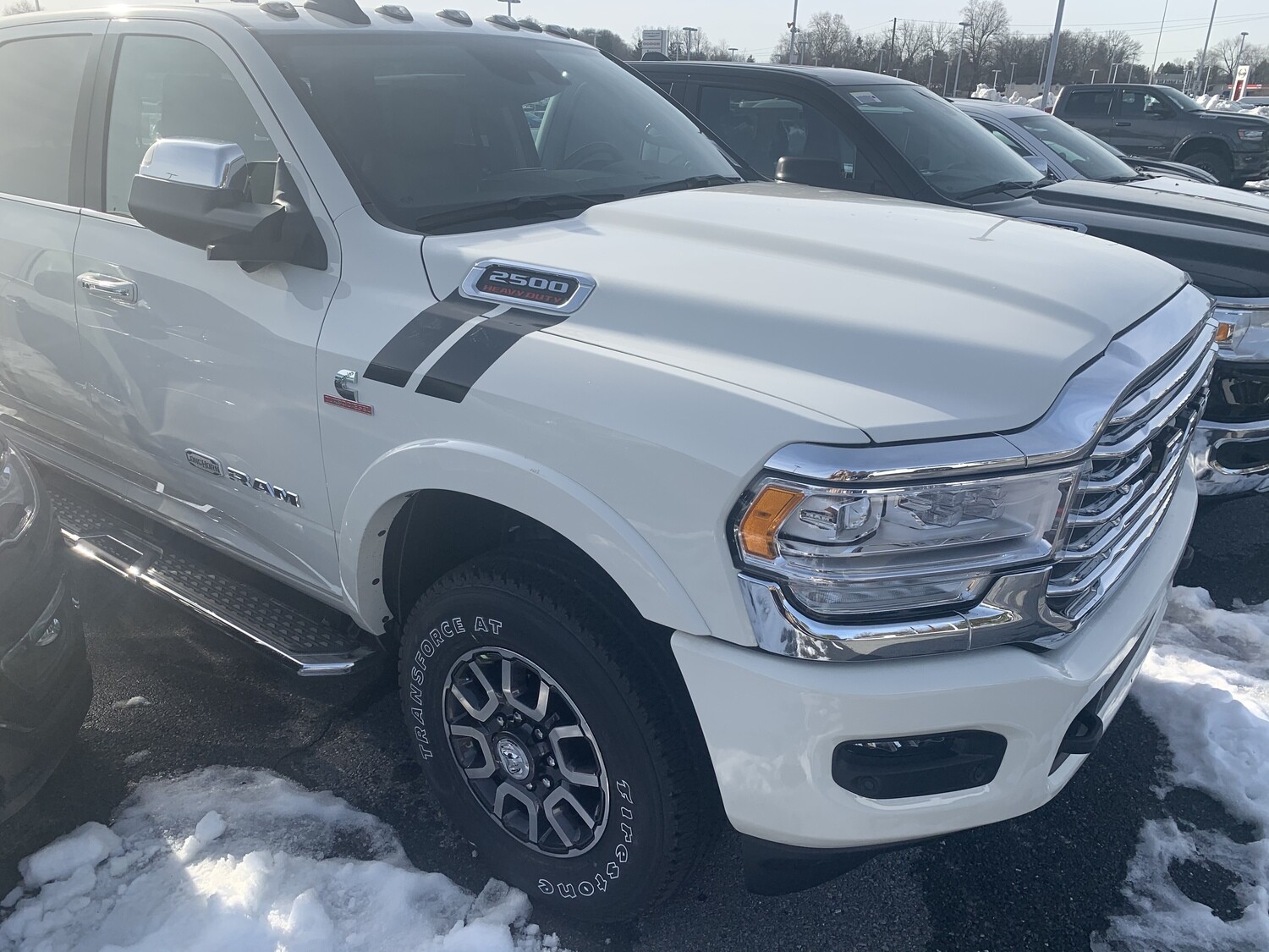2019 - Up Dodge Ram 1500/2500HD/3500HD Hood to Fender Hash Stripes