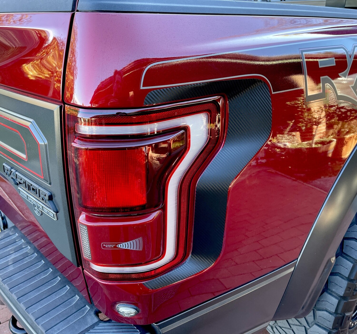 2017 - 2020 Ford F150/ Raptor Headlight and Taillight Accent Graphics 