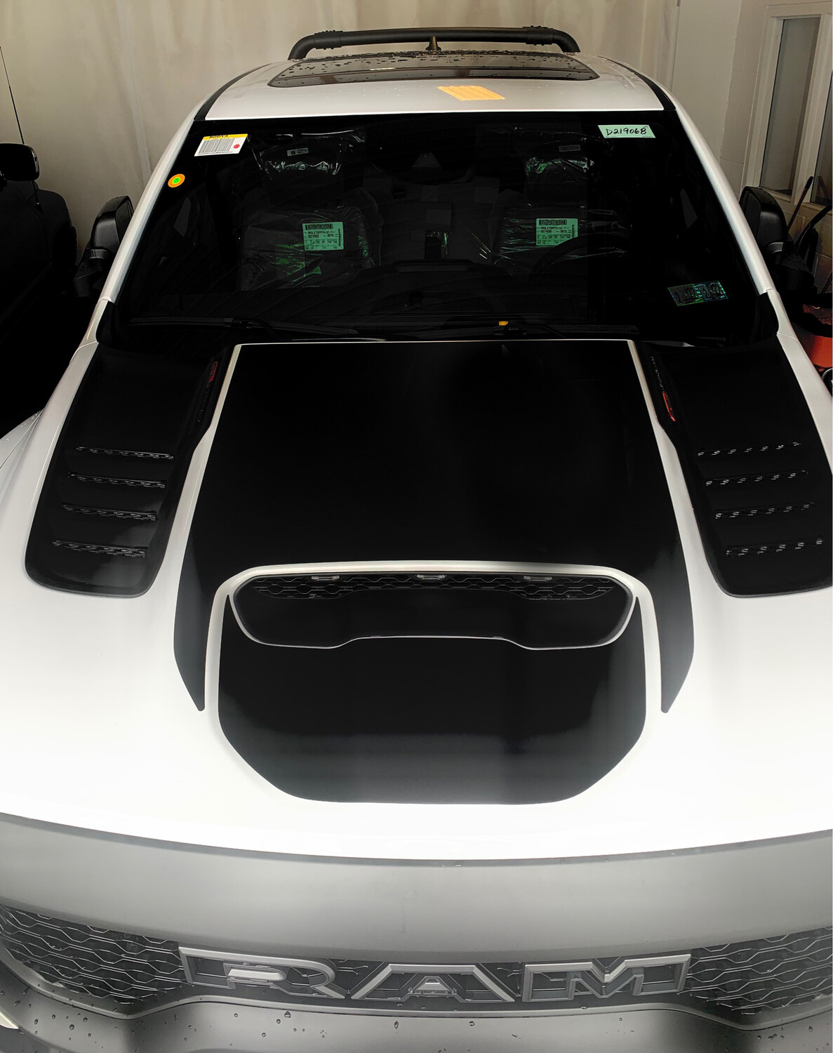 2021 - UP Ram TRX Sport Hood Top Scoop Decal Kit