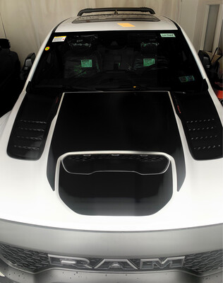 2021 - UP Ram 1500 TRX Sport Hood Top Scoop / Intake Scoop Combo Decal Kit