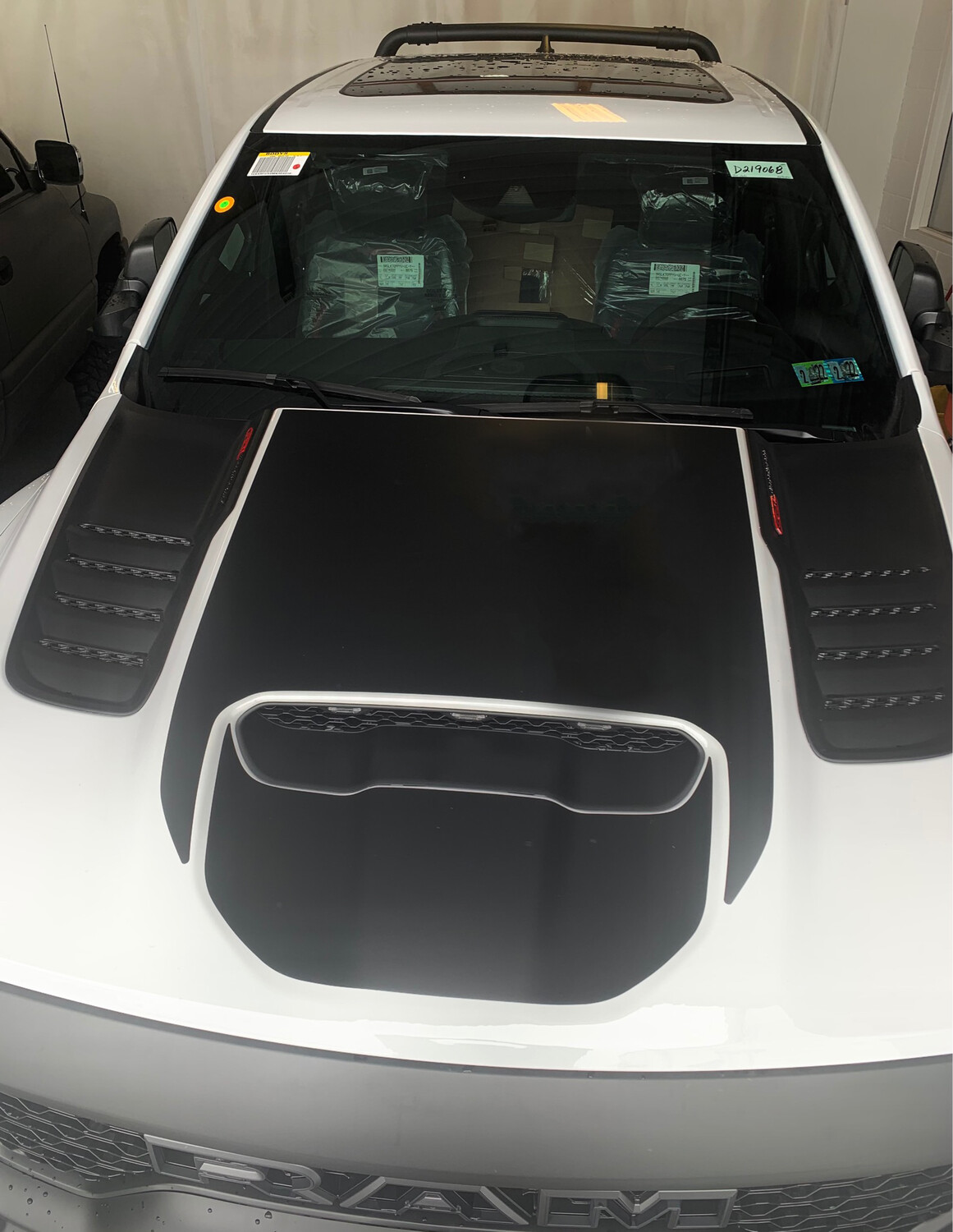 2021 - UP Ram 1500 TRX Sport Hood Top Scoop / Intake Scoop Combo Decal Kit