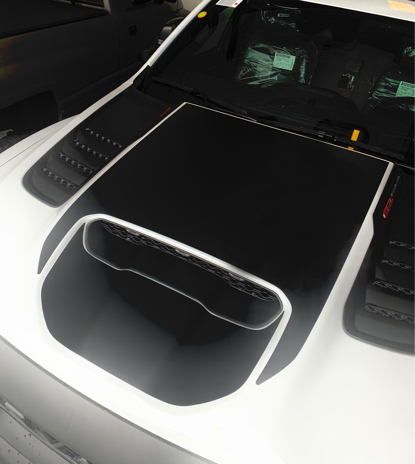 2021 - UP Ram TRX Sport Hood Top Scoop Decal Kit