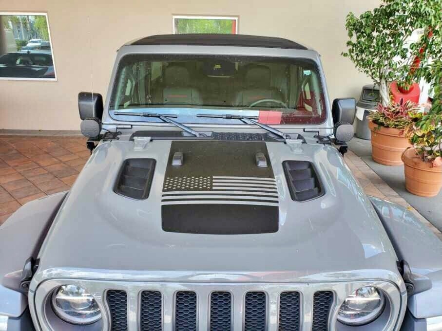 Jeep Gladiator JT Wrangler JL JLU Rubicon Hood Graphics
