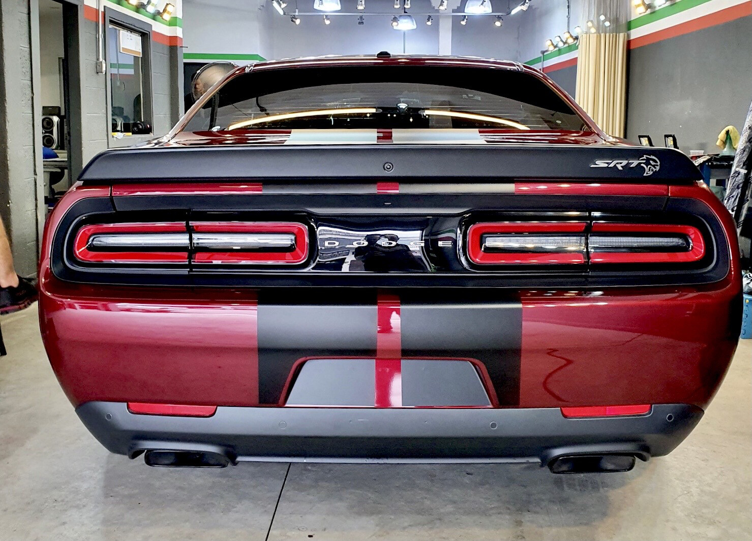 2019 - Up Dodge Challenger Hellcat / Hellcat Redeye Style Rally Stripe Kit​